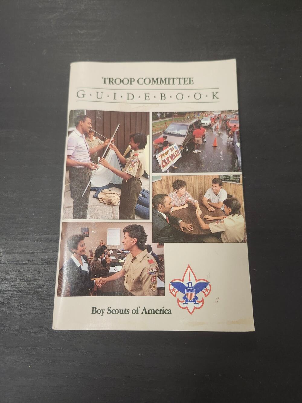 1991 BSA Troop Committee Guidebook Boy Scouts of America No. 34505 2nd Printing